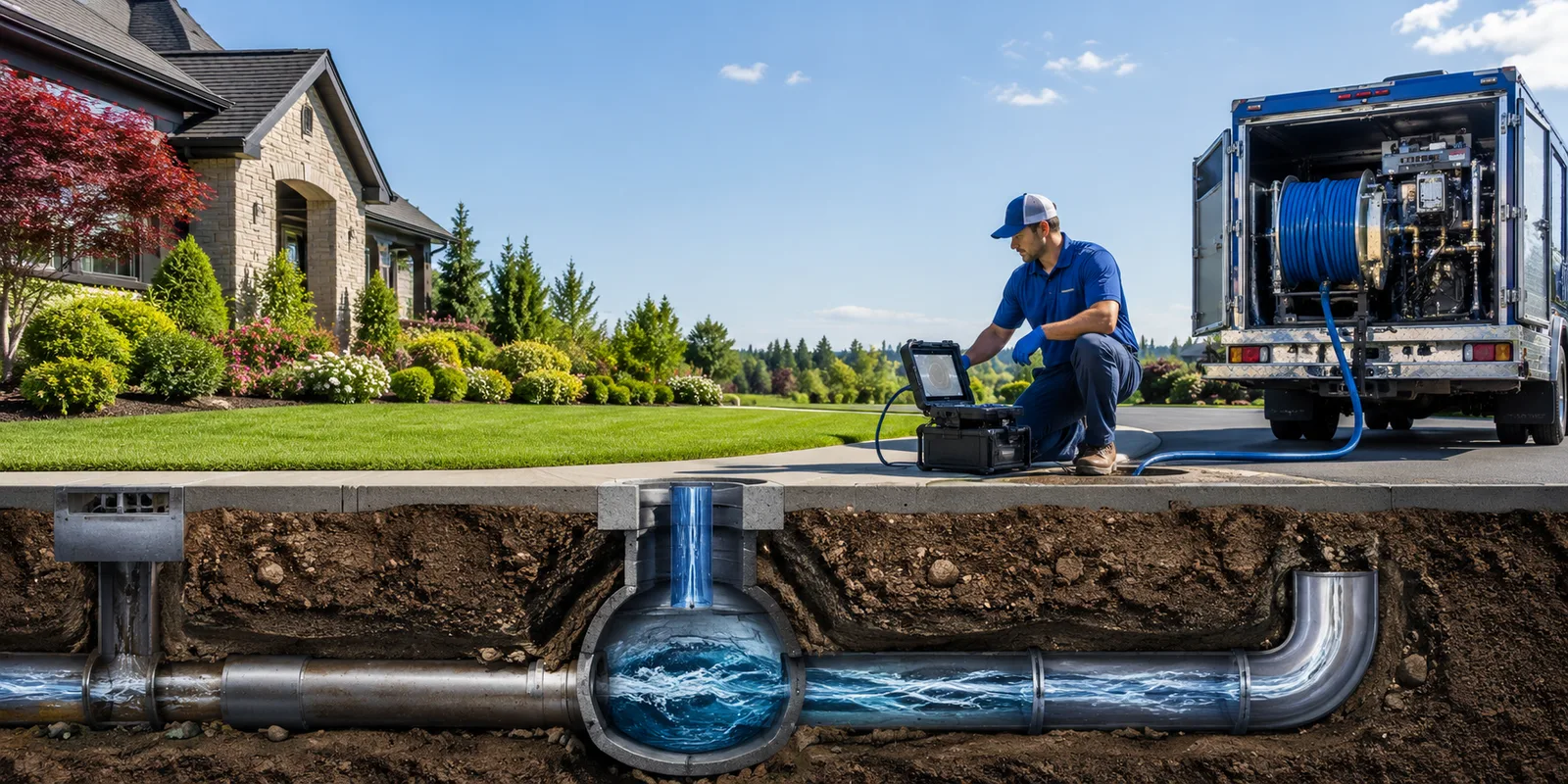Drainage restoration information for Countyline, OK